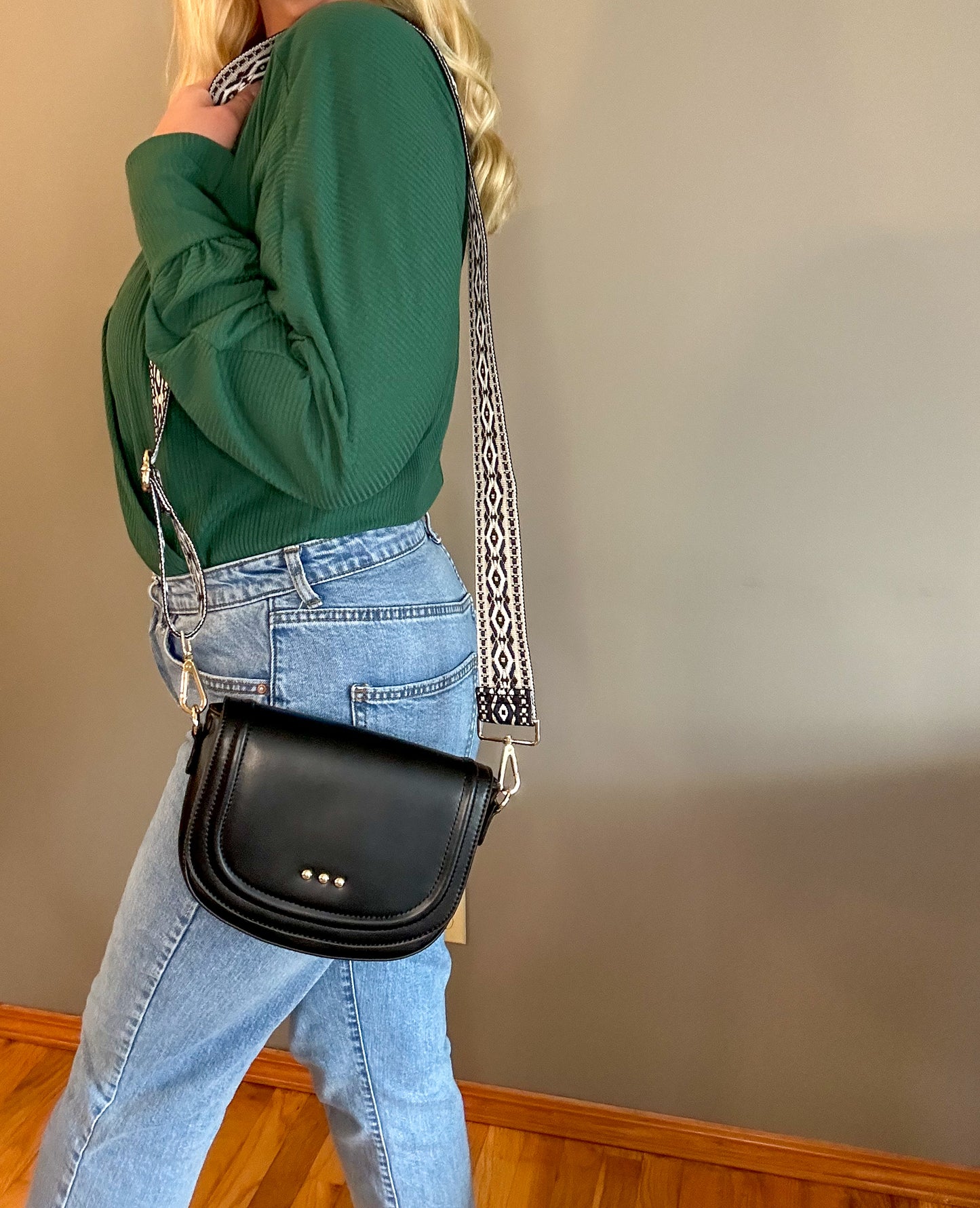 Saddle Bag With Guitar Strap