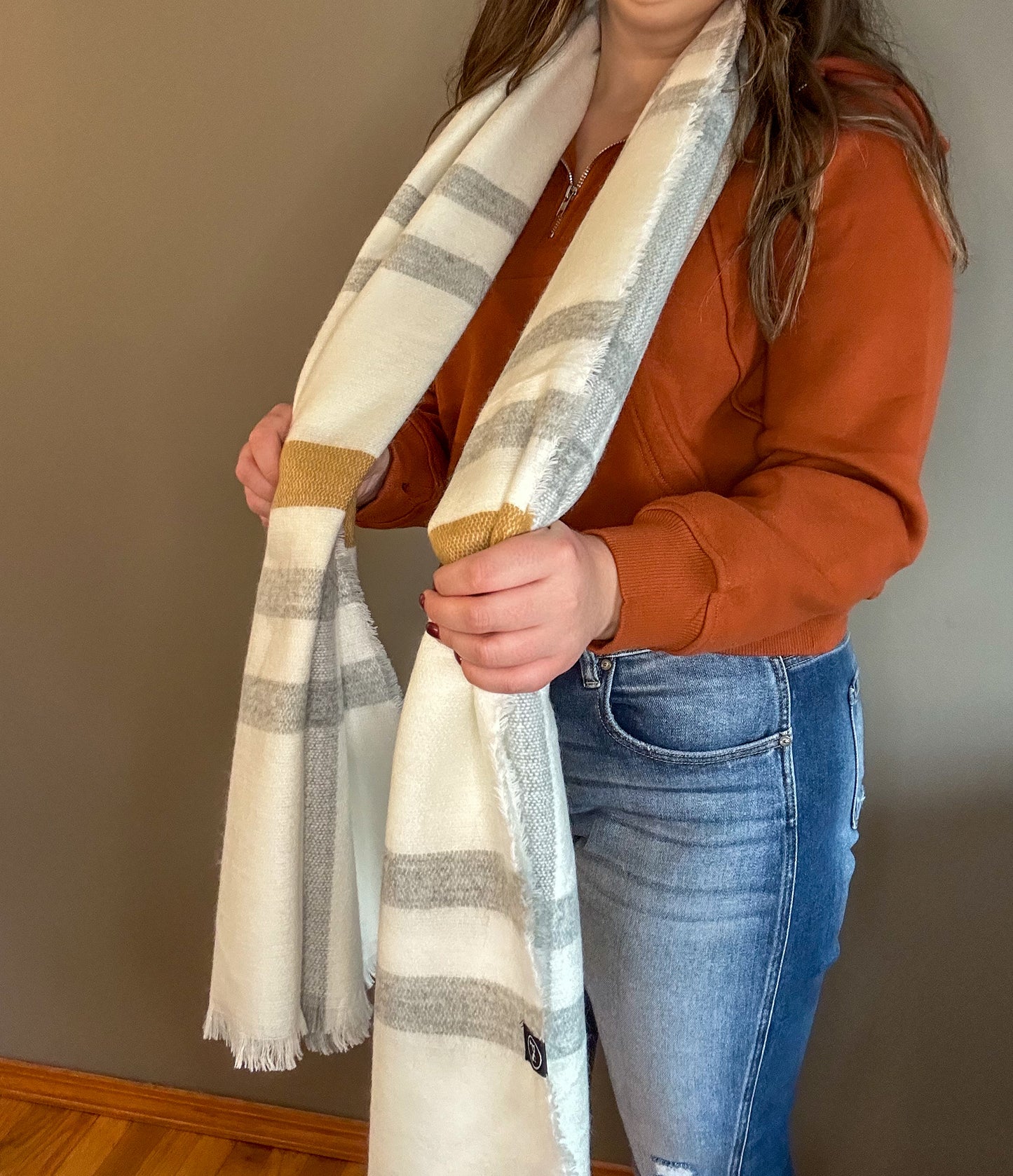 Caramel Cream Scarf