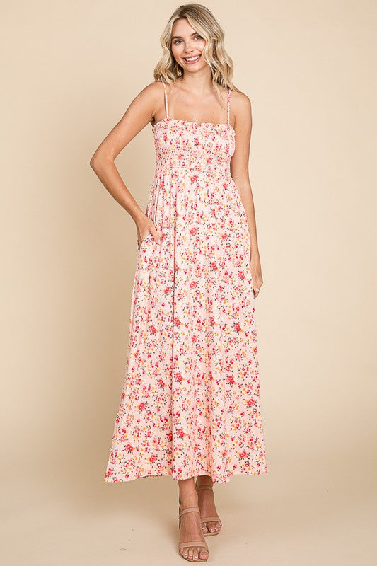 Plus Floral Maxi Dress